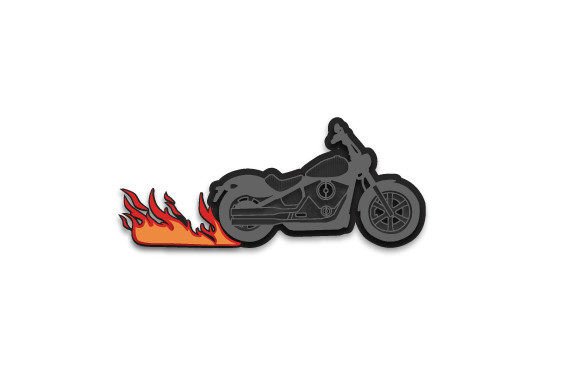 Motorcycle Layered Design 3D SVG Home Décor